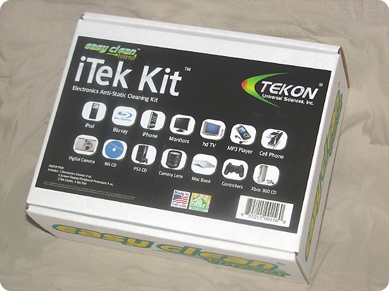 Tekon iTek Kit for cleaning and protecting hi-tech equipment and peripherals